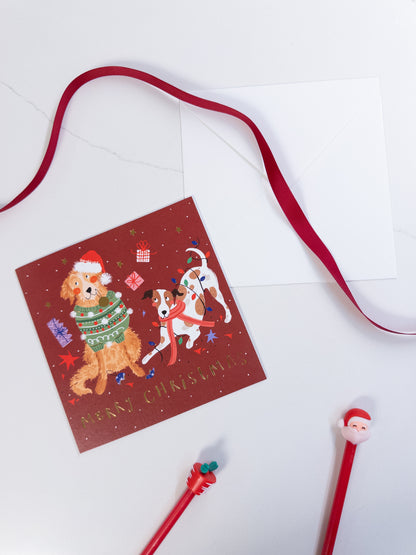 Κάρτα “Playful Pups”