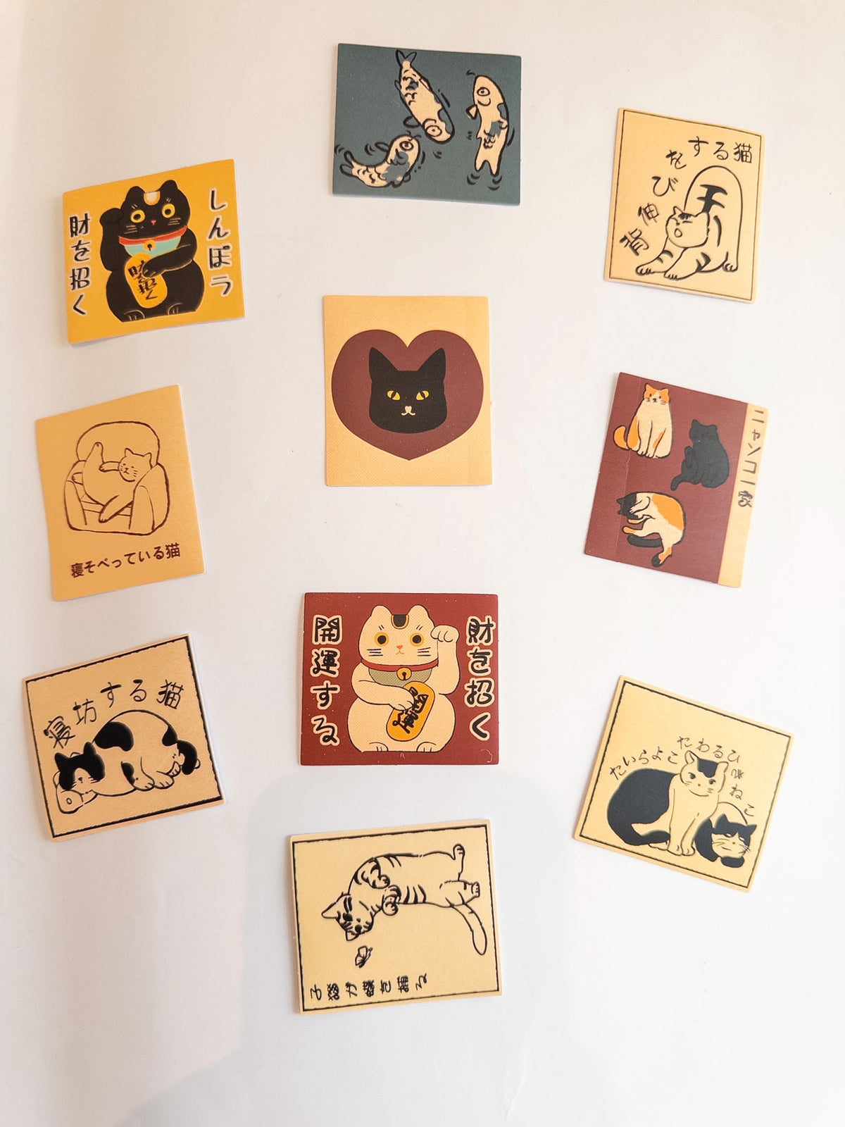 Cats &amp; Animals Sticker Pack – 10 Αυτοκόλλητα