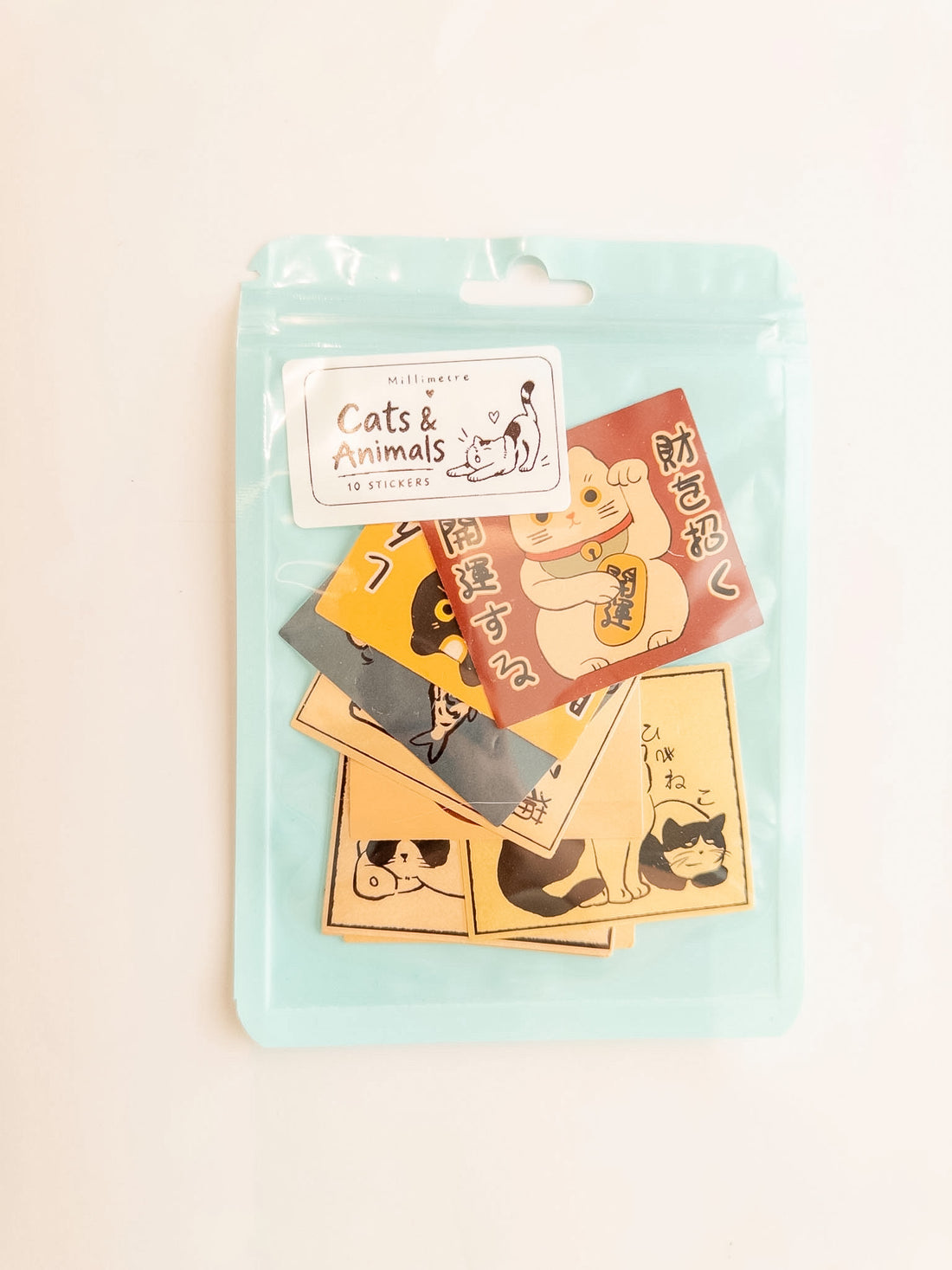 Cats &amp; Animals Sticker Pack – 10 Αυτοκόλλητα