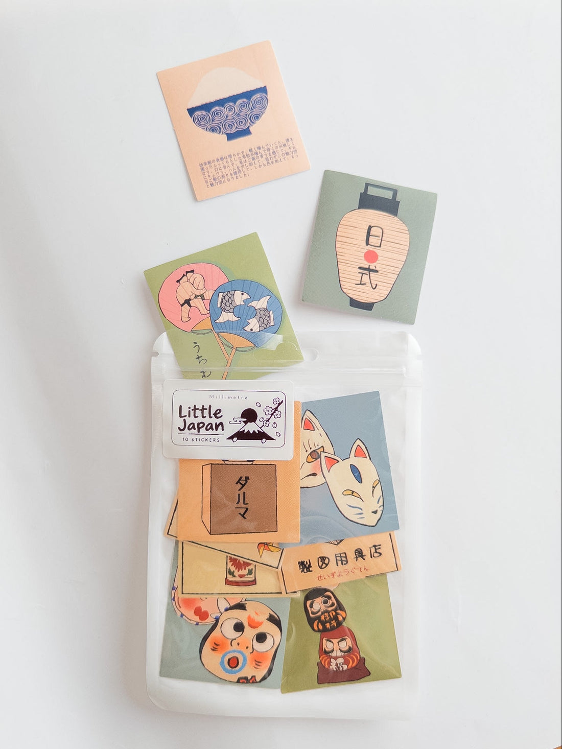 Little Japan Sticker Pack – 10 Αυτοκόλλητα