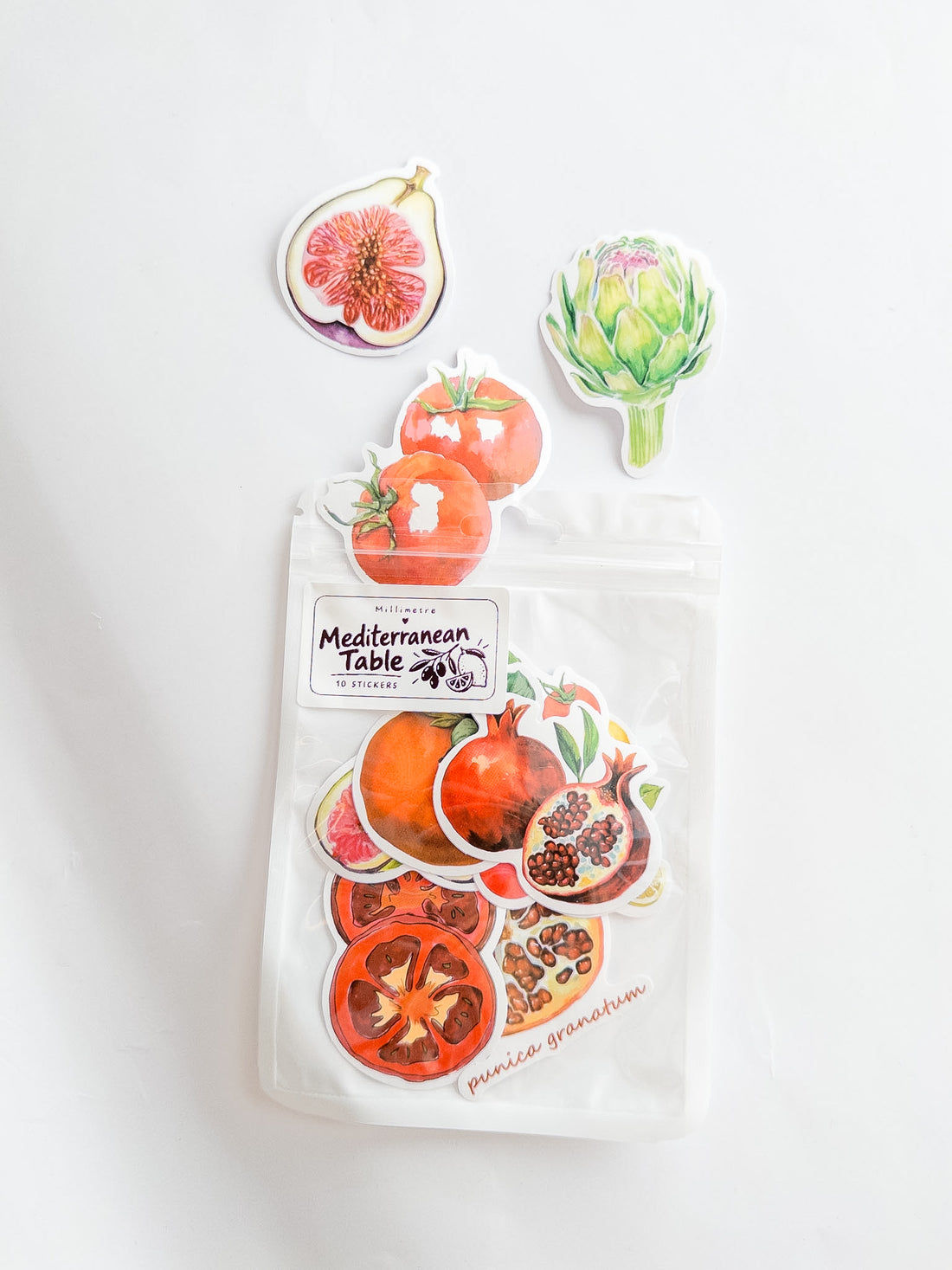 Mediterranean Table Sticker Pack – 10 Αυτοκόλλητα