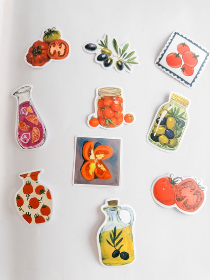 Garden &amp; Market Sticker Pack – 10 Αυτοκόλλητα