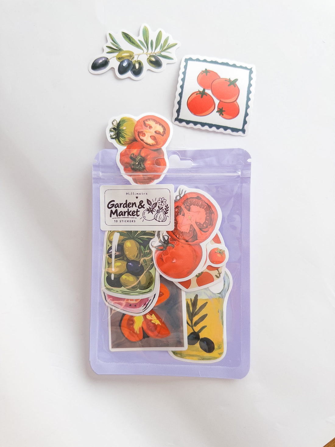 Garden &amp; Market Sticker Pack – 10 Αυτοκόλλητα