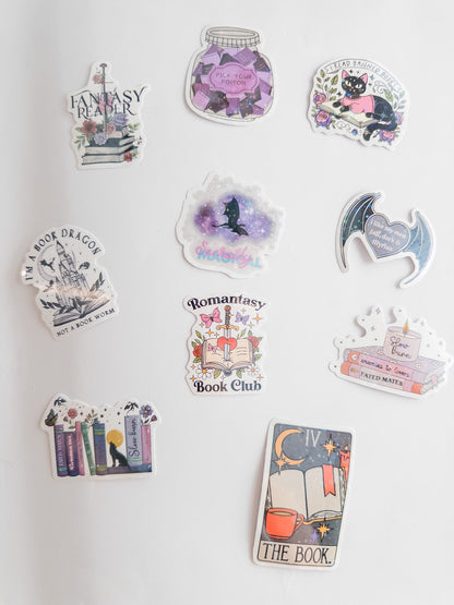 Romantasy Sticker Pack – 10 Αυτοκόλλητα