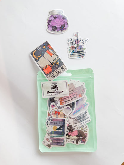 Romantasy Sticker Pack – 10 Αυτοκόλλητα