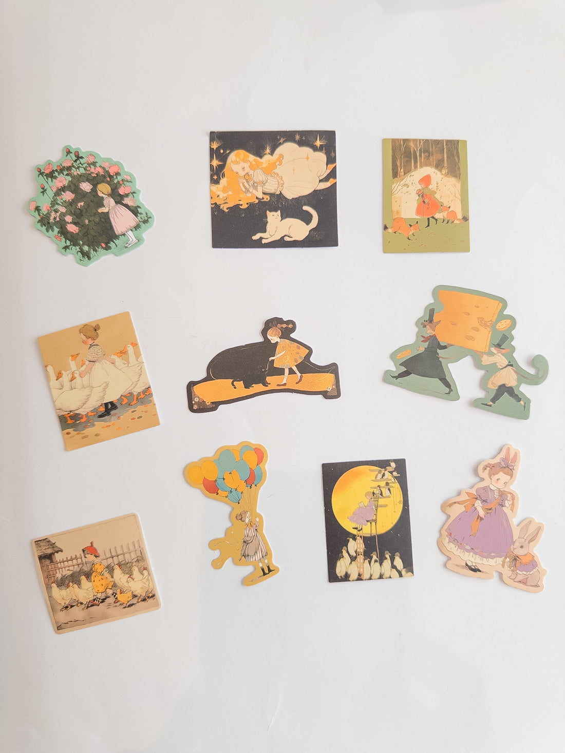 Storybook Friends Sticker Pack – 10 Αυτοκόλλητα