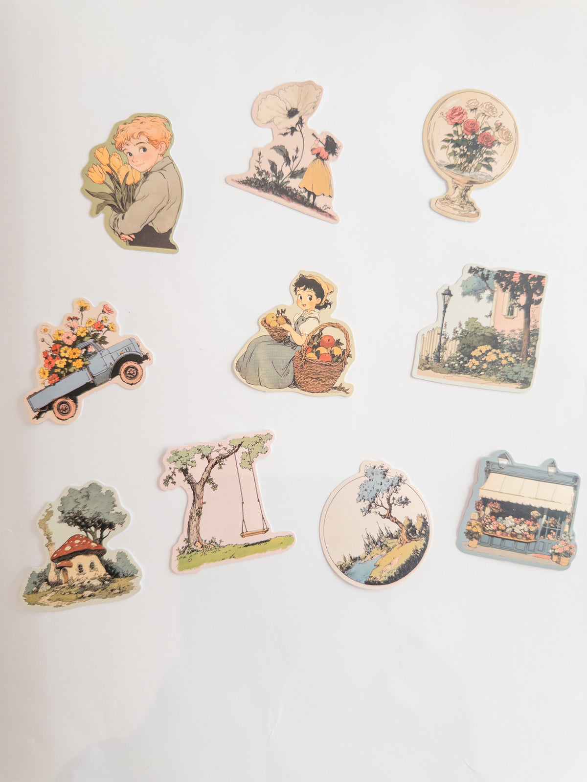 Garden &amp; Countryside Sticker Pack – 10 Αυτοκόλλητα