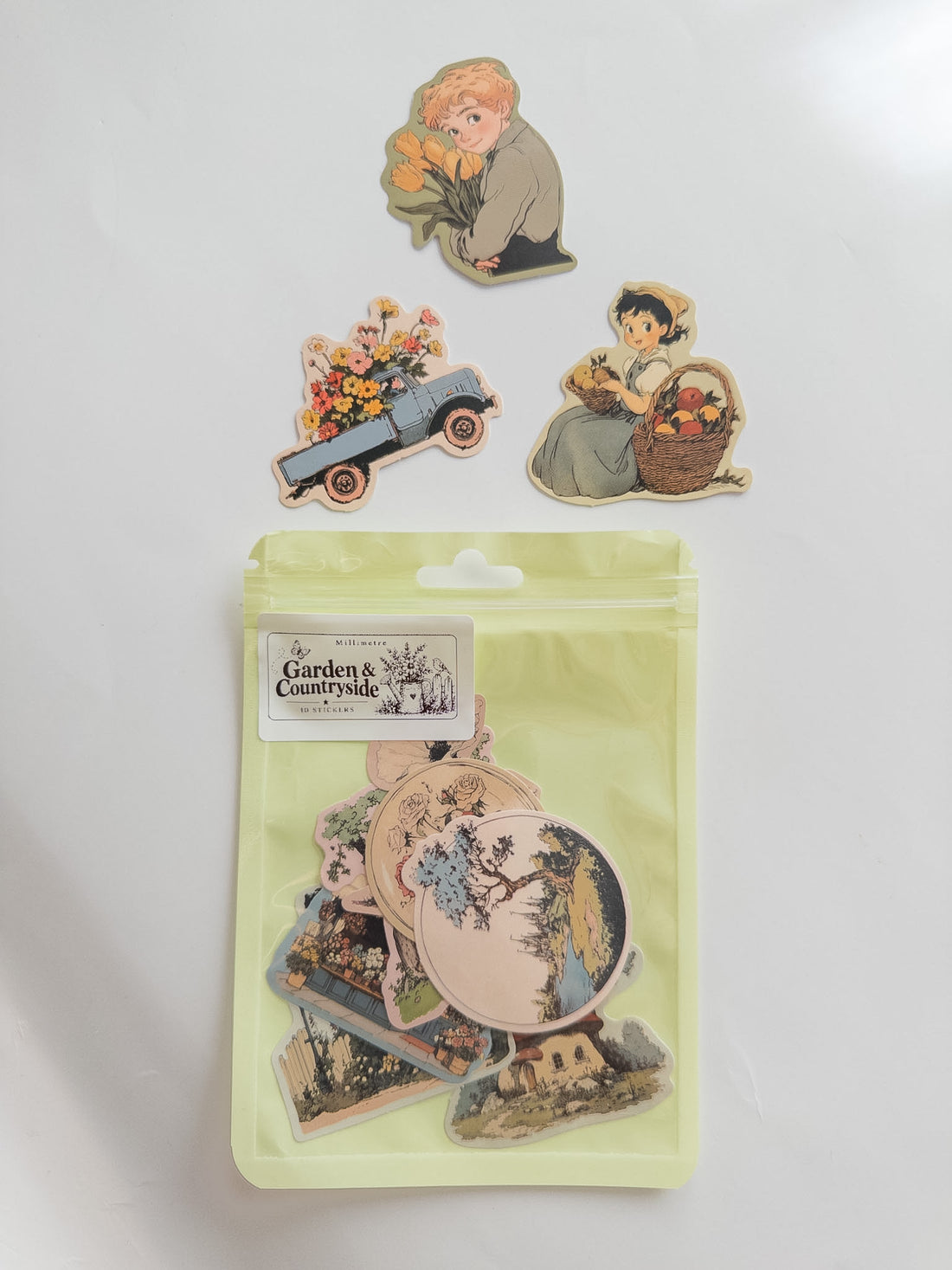 Garden &amp; Countryside Sticker Pack – 10 Αυτοκόλλητα