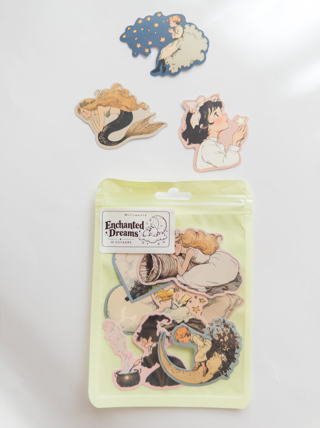 Enchanted Dreams Sticker Pack – 10 Αυτοκόλλητα