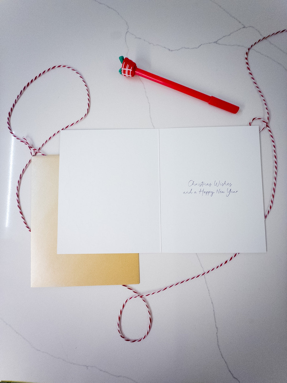 Κάρτα “Merry &amp; Bright Ribbons Christmas”