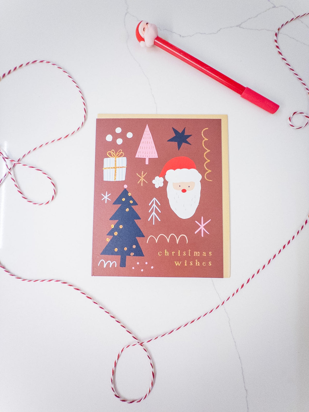 Κάρτα “Santa Icons Christmas”