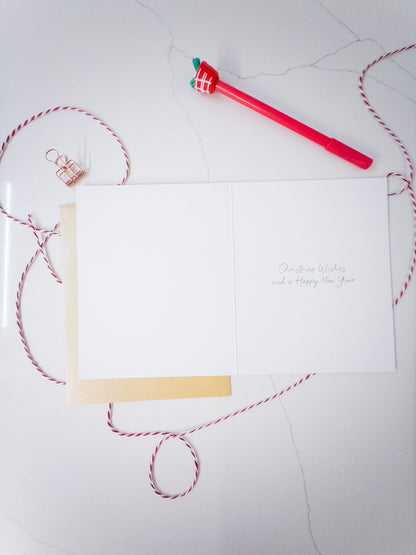 Κάρτα “Bursting Berry Ribbon Christmas”