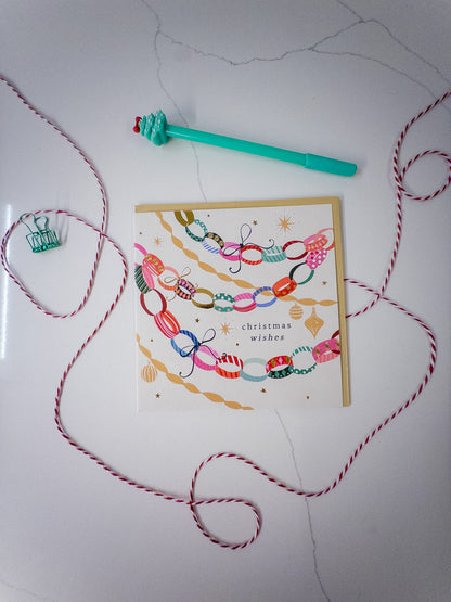 Κάρτα “Vintage Bunting Christmas”