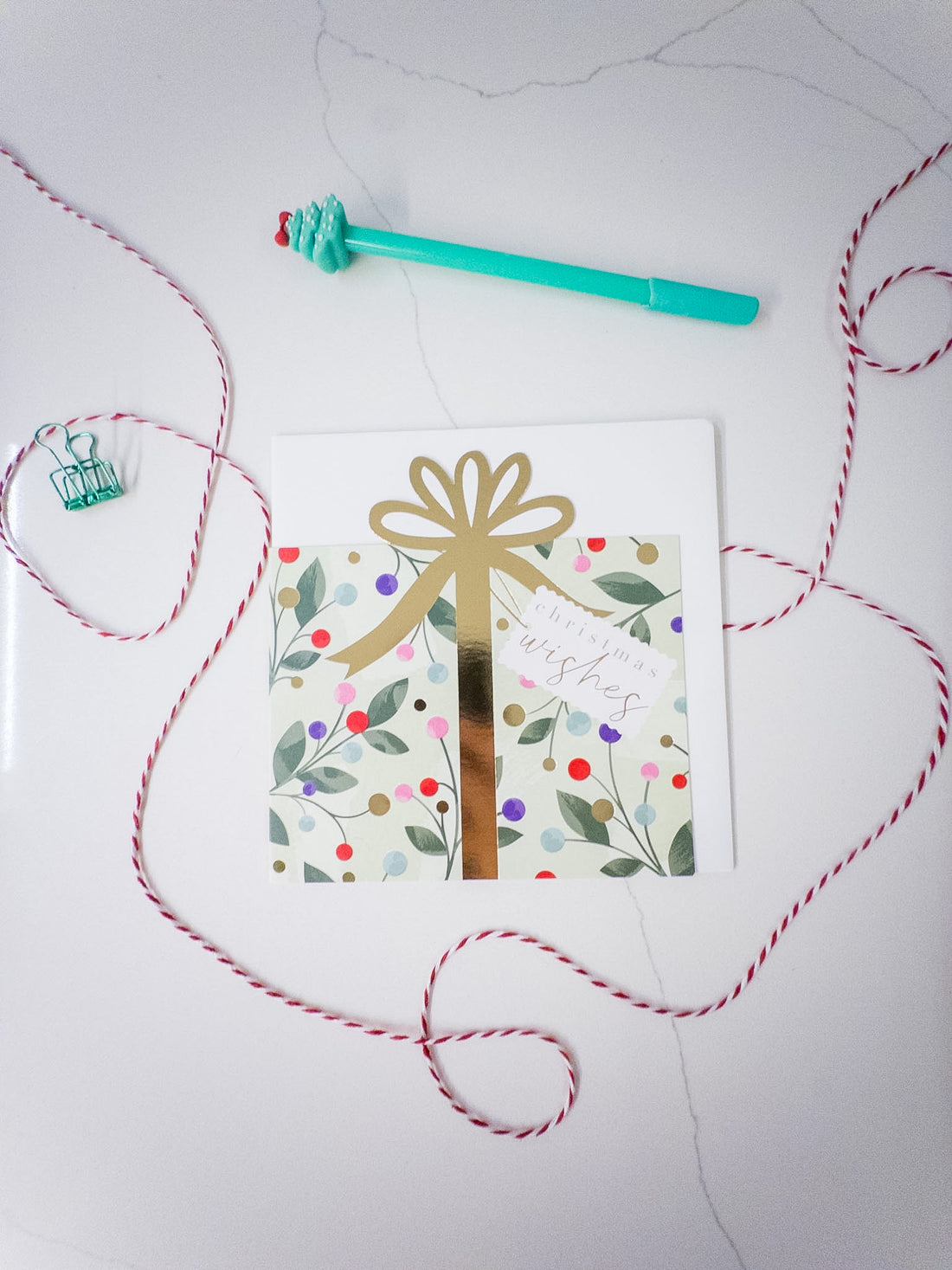 Κάρτα “Cut Out Present Christmas”