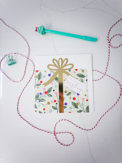Κάρτα “Cut Out Present Christmas”