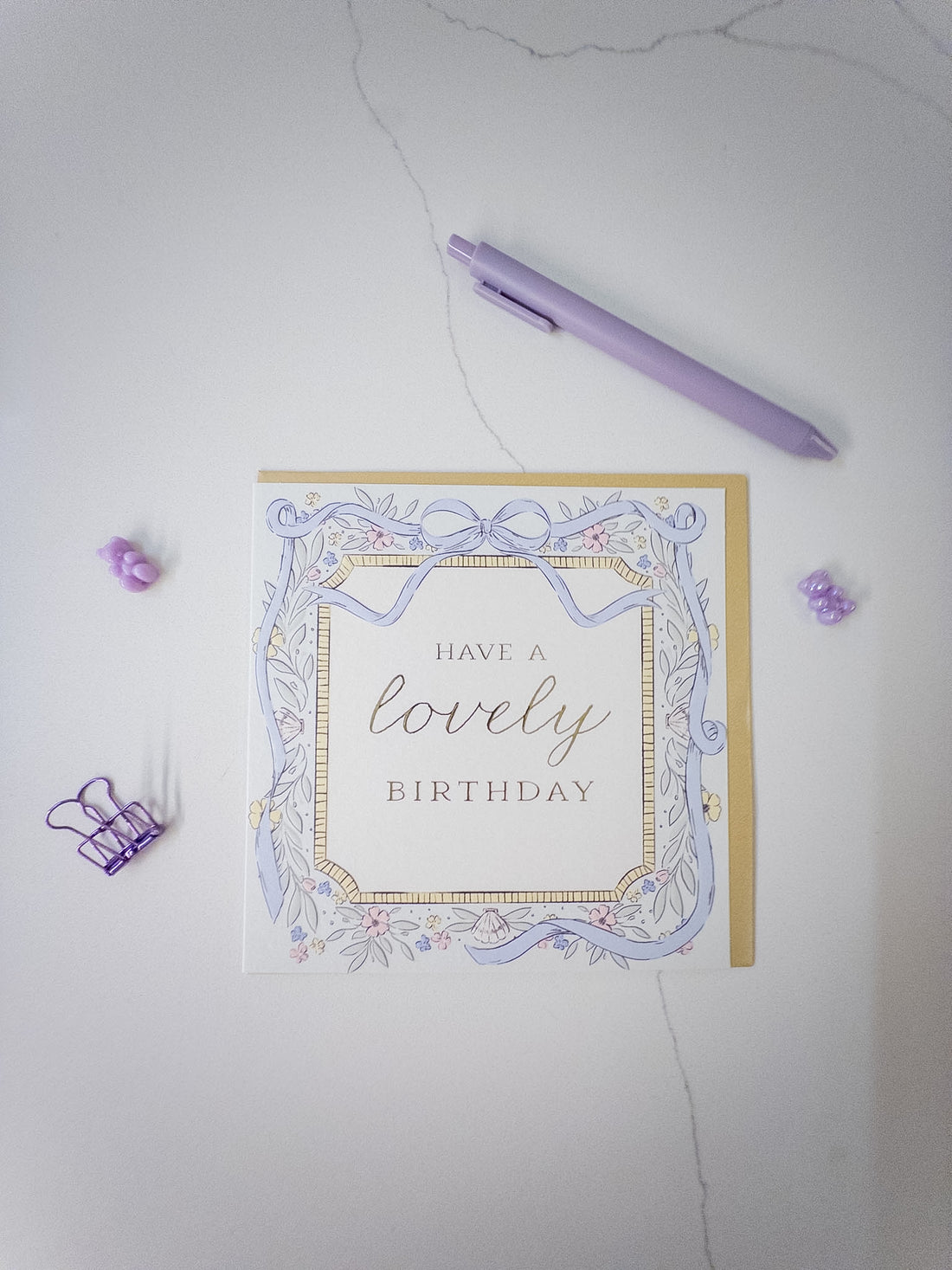 Κάρτα “Lovely Birthday Regal”