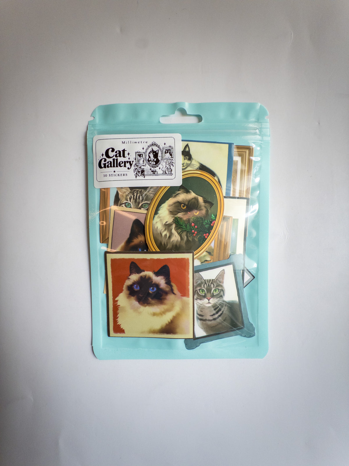 Cat Gallery Sticker Pack – 10 Αυτοκόλλητα
