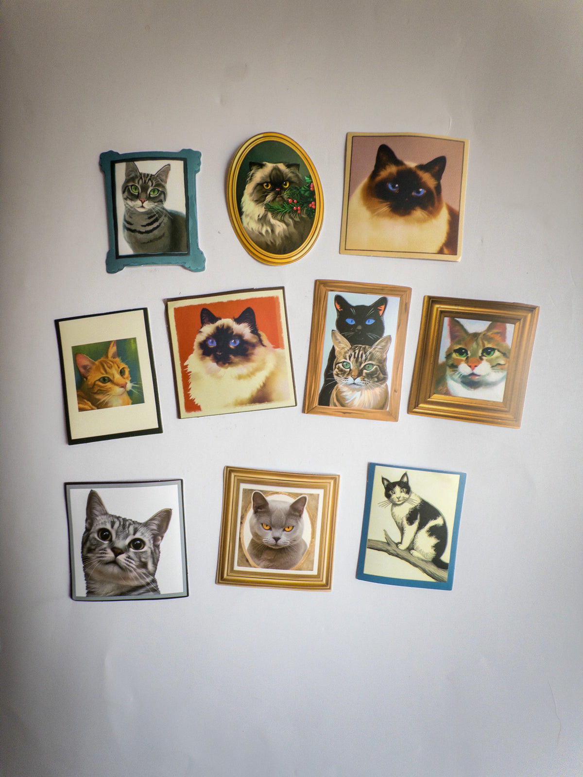 Cat Gallery Sticker Pack – 10 Αυτοκόλλητα