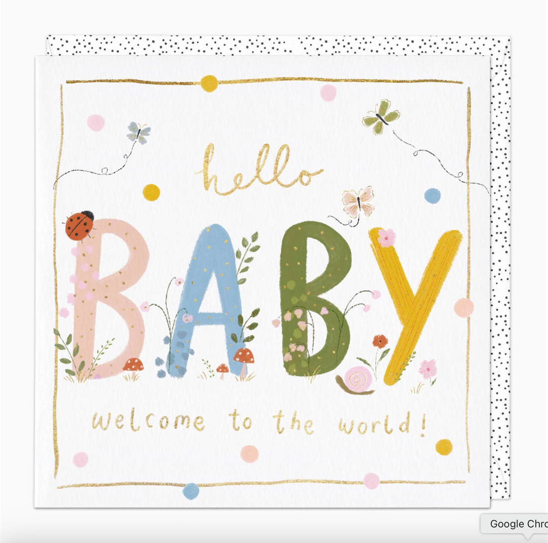 Κάρτα “Buggy Welcome Baby Card”