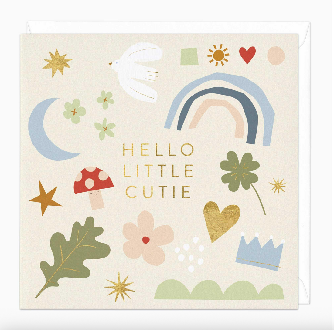Κάρτα “Hello Little Cutie Baby Card”