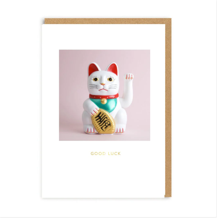 Κάρτα Lucky Cat Good Luck