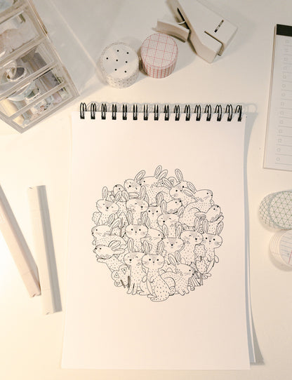 Βιβλίο ζωγραφικής Animal Kingdom