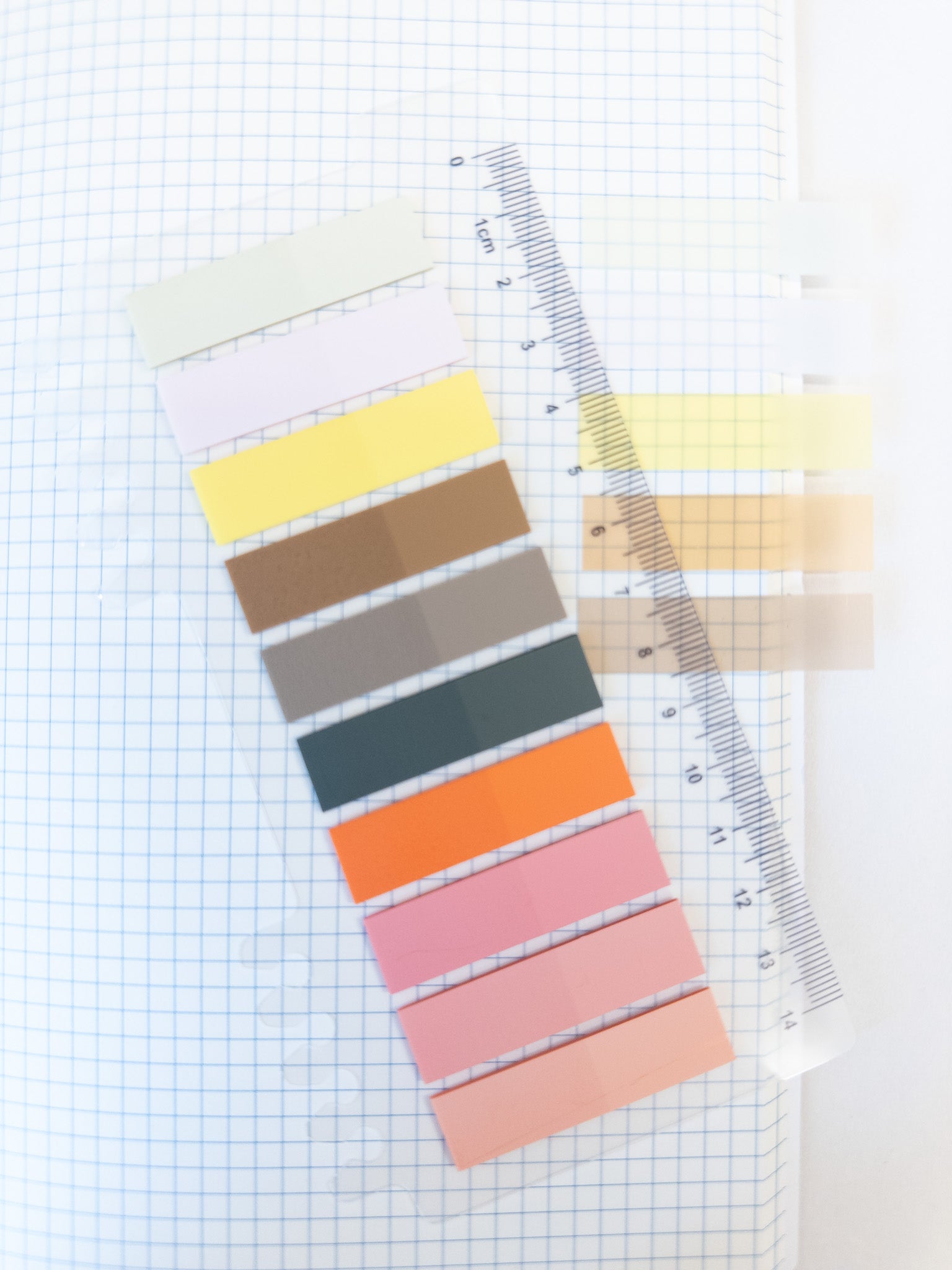 Σελιδοδείκτες αυτοκόλλητοι 10 χρωμάτων