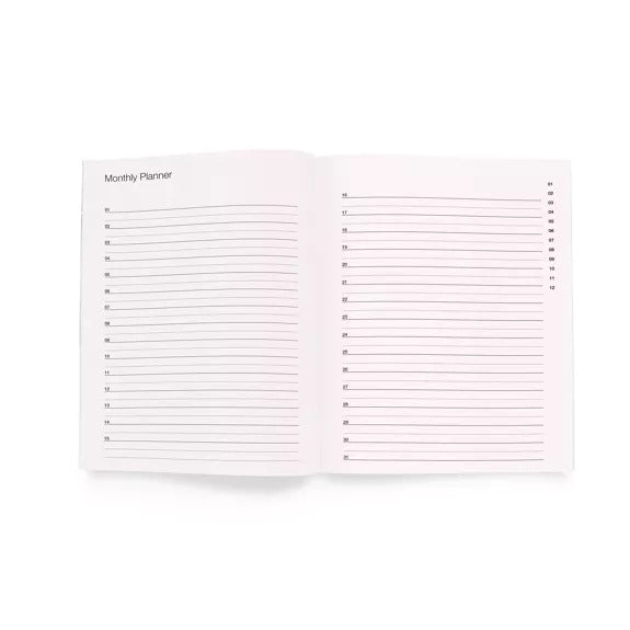 Εβδομαδιαίο Planner κόκκινο