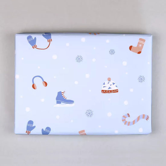 Cap Olaf wrapping paper