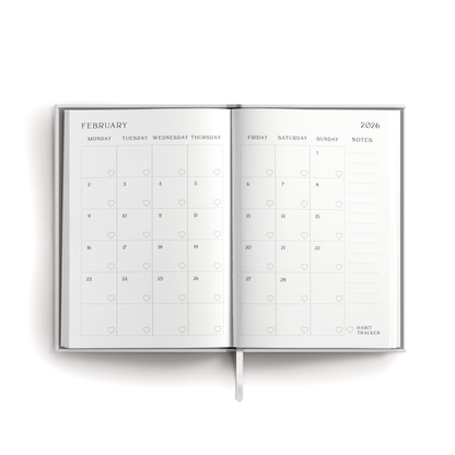 Ημερολόγιο 2026 εβδομαδιαίο Hardback Eden Garden 12,5×16,5 cm