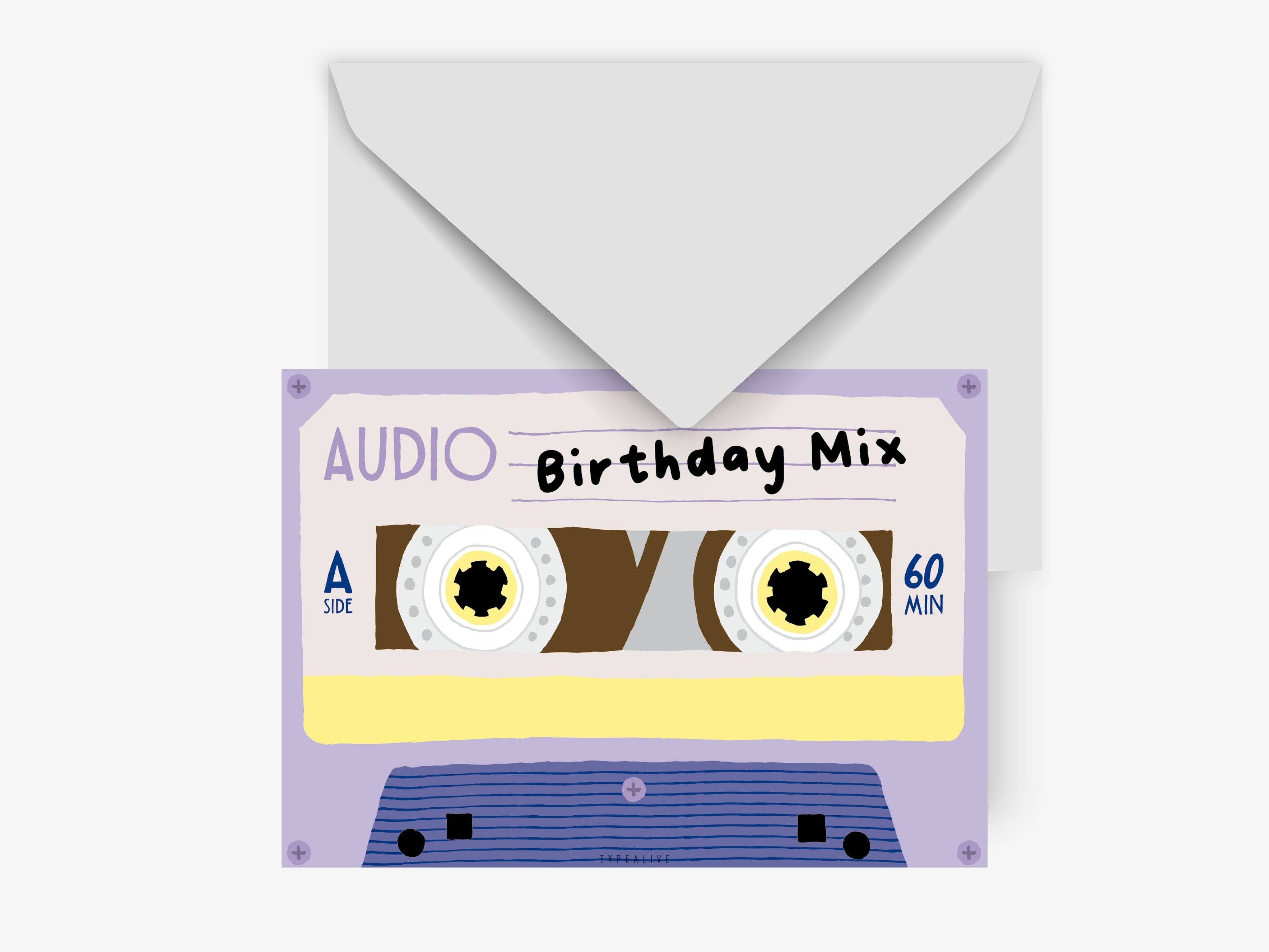 Κάρτα "Birthday Mix"