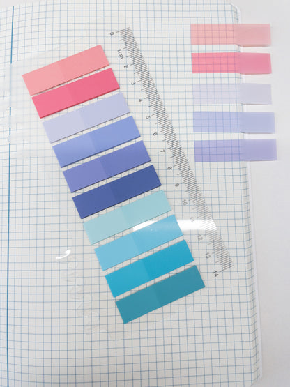 Σελιδοδείκτες αυτοκόλλητοι 10 χρωμάτων