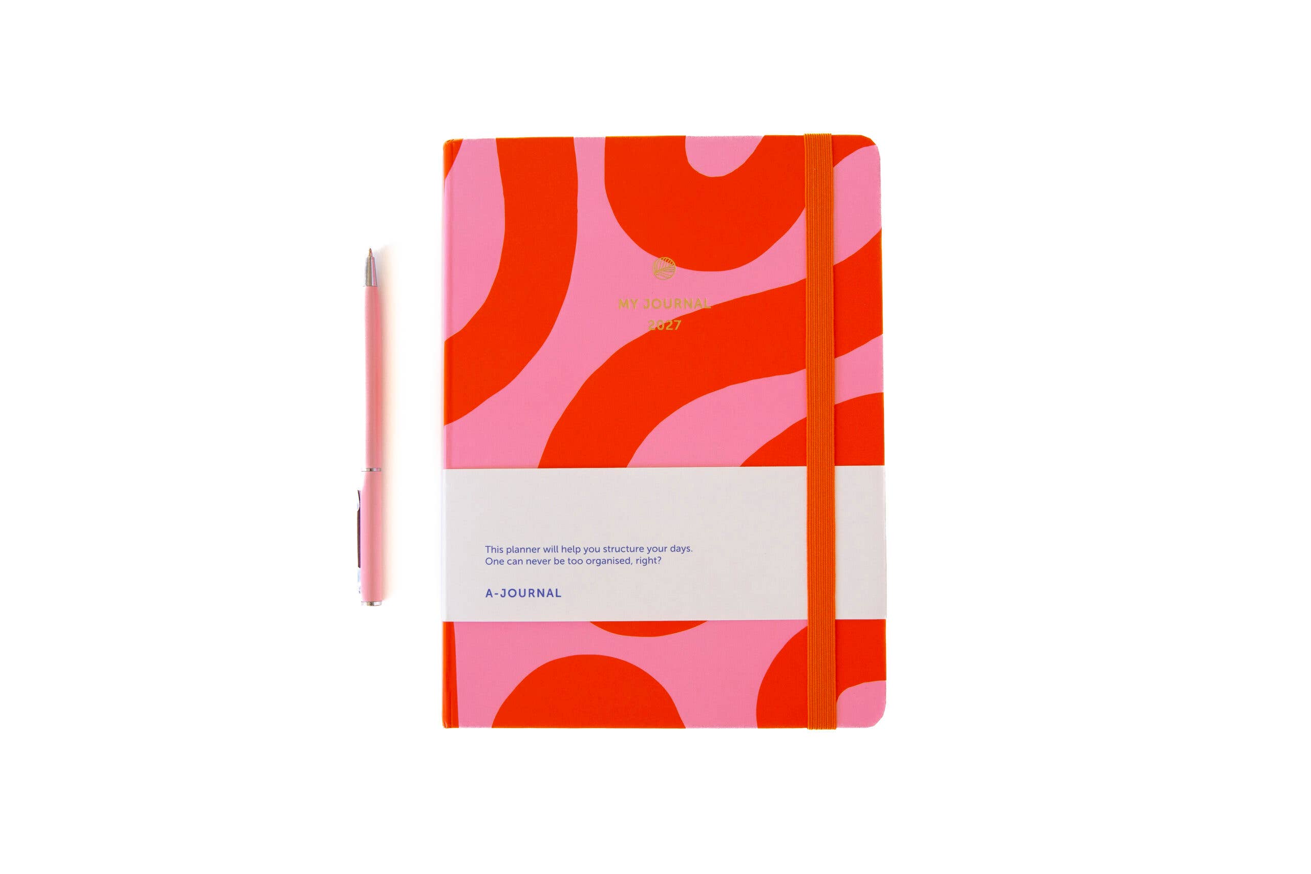 Ημερολόγιο 2027 My Journal – Flow Pink Red