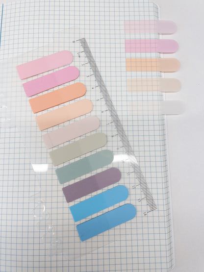 Σελιδοδείκτες αυτοκόλλητοι 10 χρωμάτων