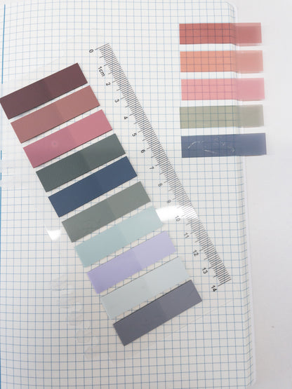 Σελιδοδείκτες αυτοκόλλητοι 10 χρωμάτων