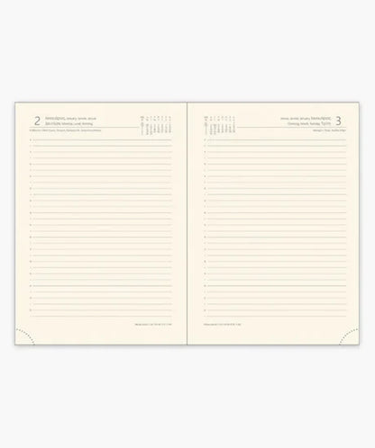 FREE Ημερολόγιο 2024 ημερήσιο Craft 14×21