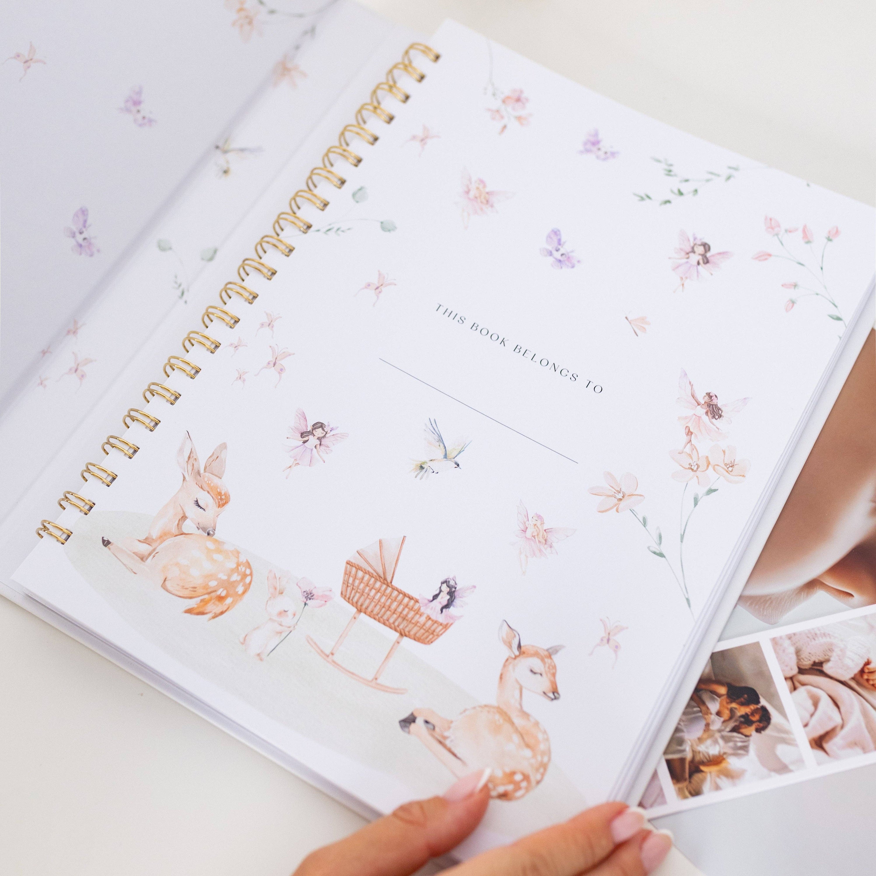 Baby Memory Book - Magical Fairies