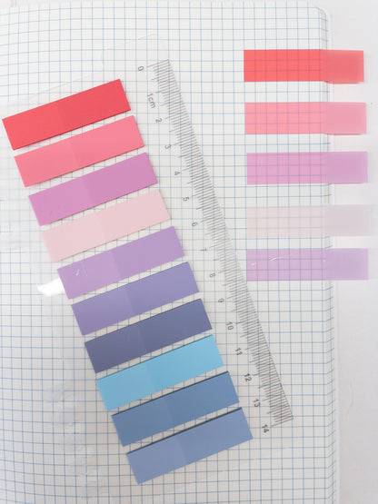 Σελιδοδείκτες αυτοκόλλητοι 10 χρωμάτων