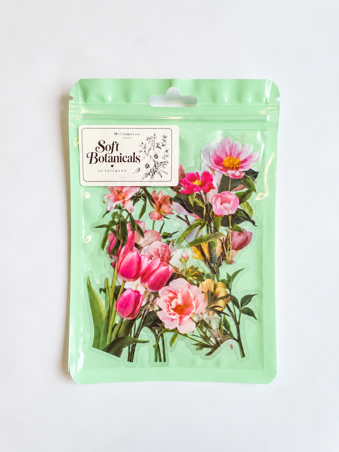 Soft Botanicals Sticker Pack – 10 Αυτοκόλλητα