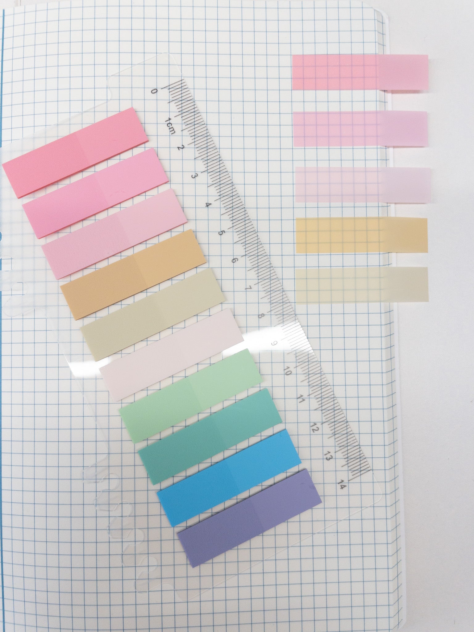 Σελιδοδείκτες αυτοκόλλητοι 10 χρωμάτων