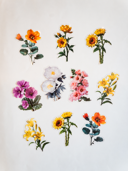 Wildflower Meadow Sticker Pack – 10 Αυτοκόλλητα