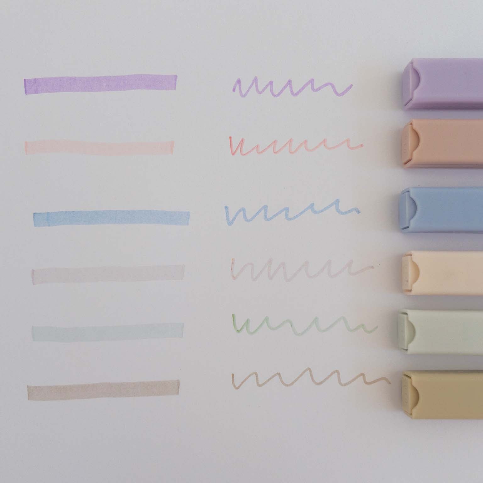 Μαρκαδόρος Υπογράμμισης με διπλή μύτη bundle των 6