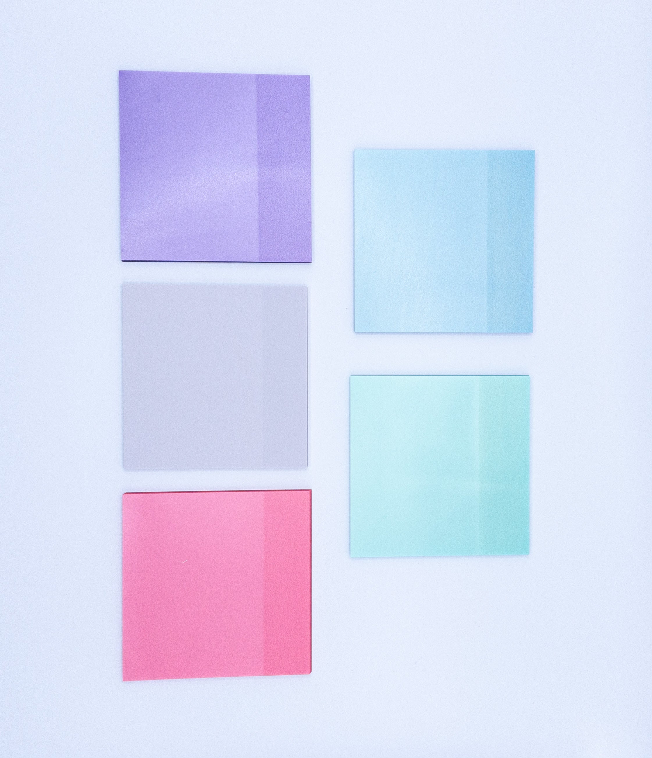 Χαρτάκια σημειώσεων διαφανή 7,5 x 7,5 cm