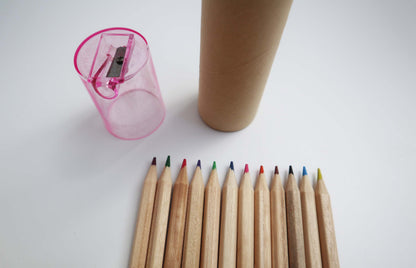 Ξυλομπογιές Set ροζ