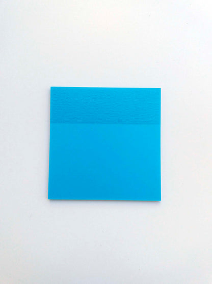Χαρτάκια σημειώσεων διαφανή μπλε