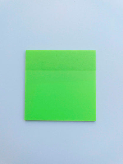 Χαρτάκια σημειώσεων διαφανή πράσινο