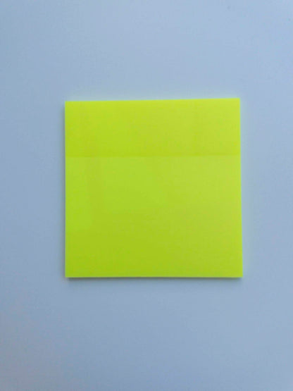 Χαρτάκια σημειώσεων διαφανή κίτρινα