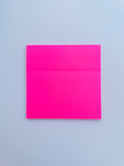 Χαρτάκια σημειώσεων διαφανή ροζ