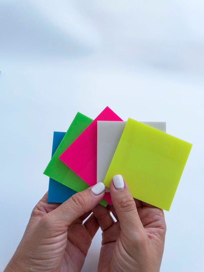 Χαρτάκια σημειώσεων διαφανή