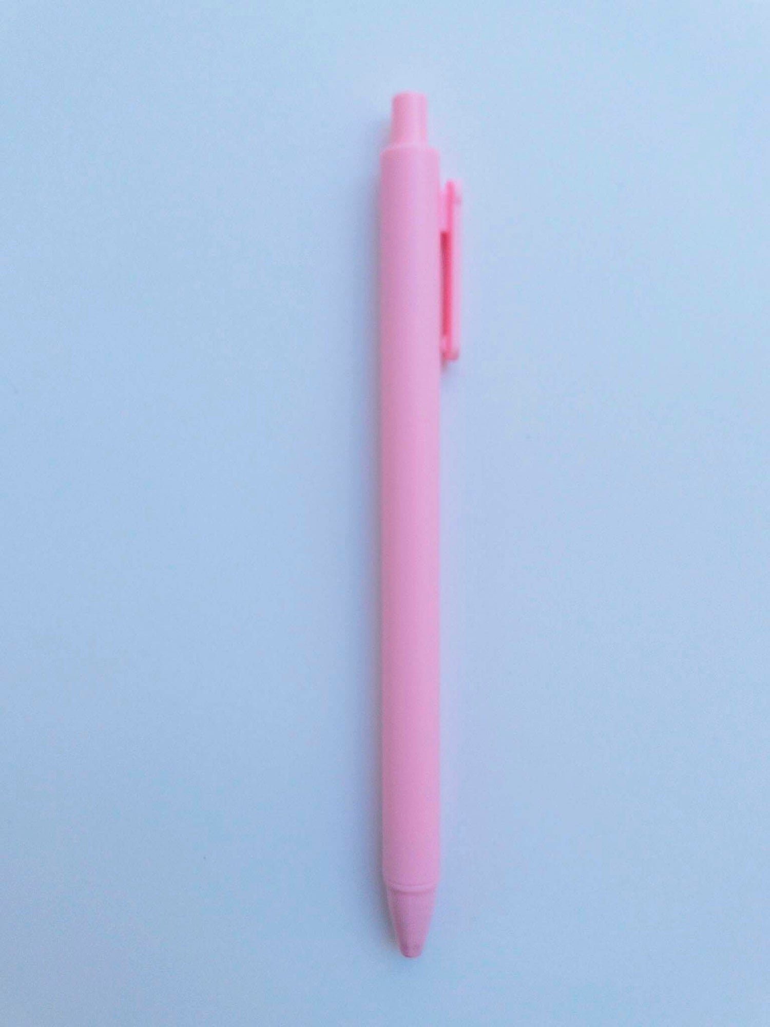 Στυλό μαύρο μελάνι pastel pink